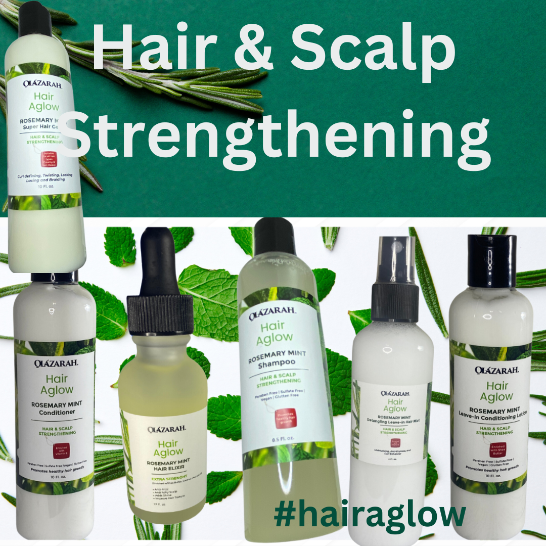 Rosemary & Mint Hair & Scalp Complete Care Set | Strengthening Shampoo, Conditioner, Leave-In Conditioner, Mist Spray, Oil Serum & Styling Gellie | Natural Solutions for Hair Growth, Scalp Care & Frizz Management