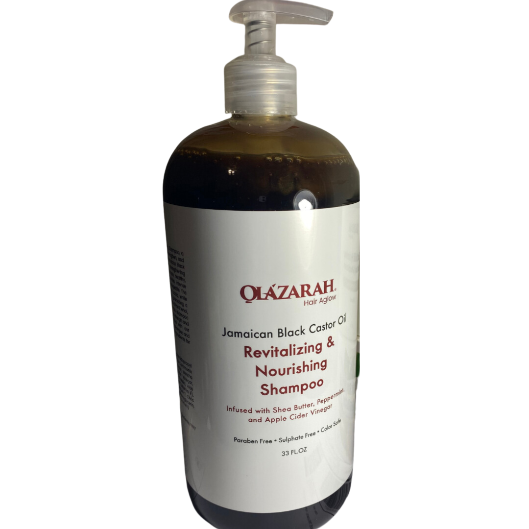 Jamaican Black Castor Oil Shampoo - Nourish, Strengthen, and Refresh W/Shea Butter, 33 fl. oz
