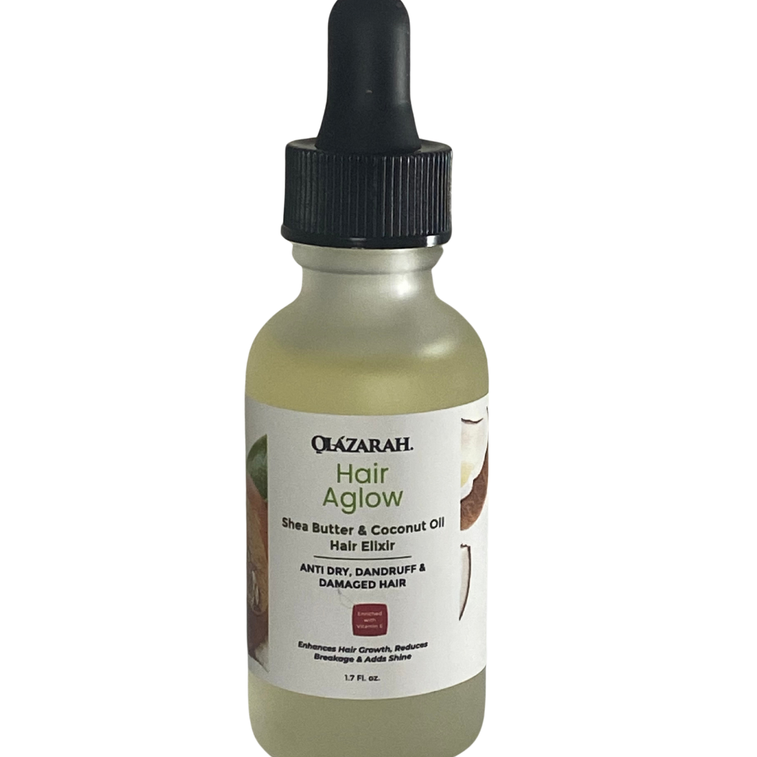 Shea Butter & Coconut Oil Hair Elixir for Damaged Hair, 1.07 fl. oz