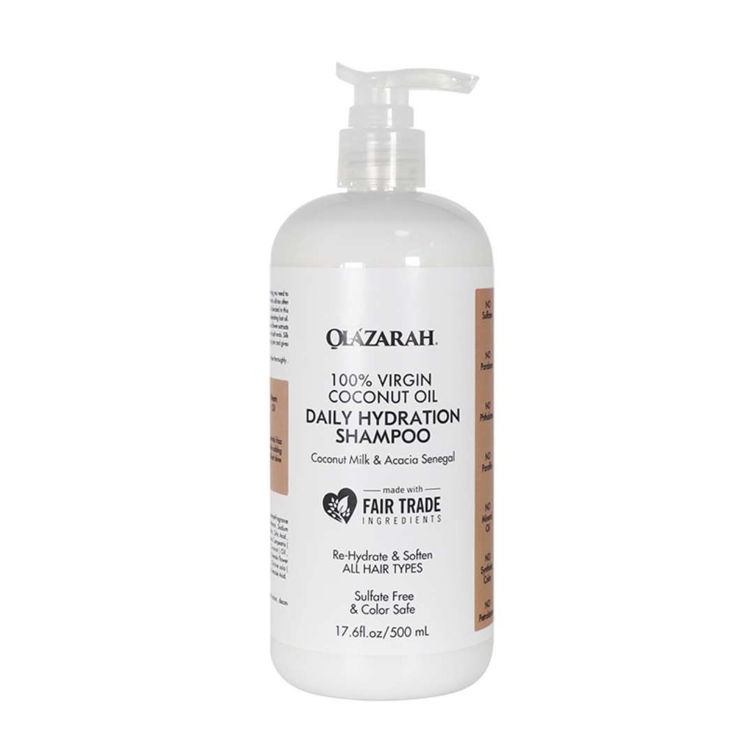 Coconut Oil Daily Hydration Shampoo/w Coconut Milk & Acacia Senegal, 17 Fl oz