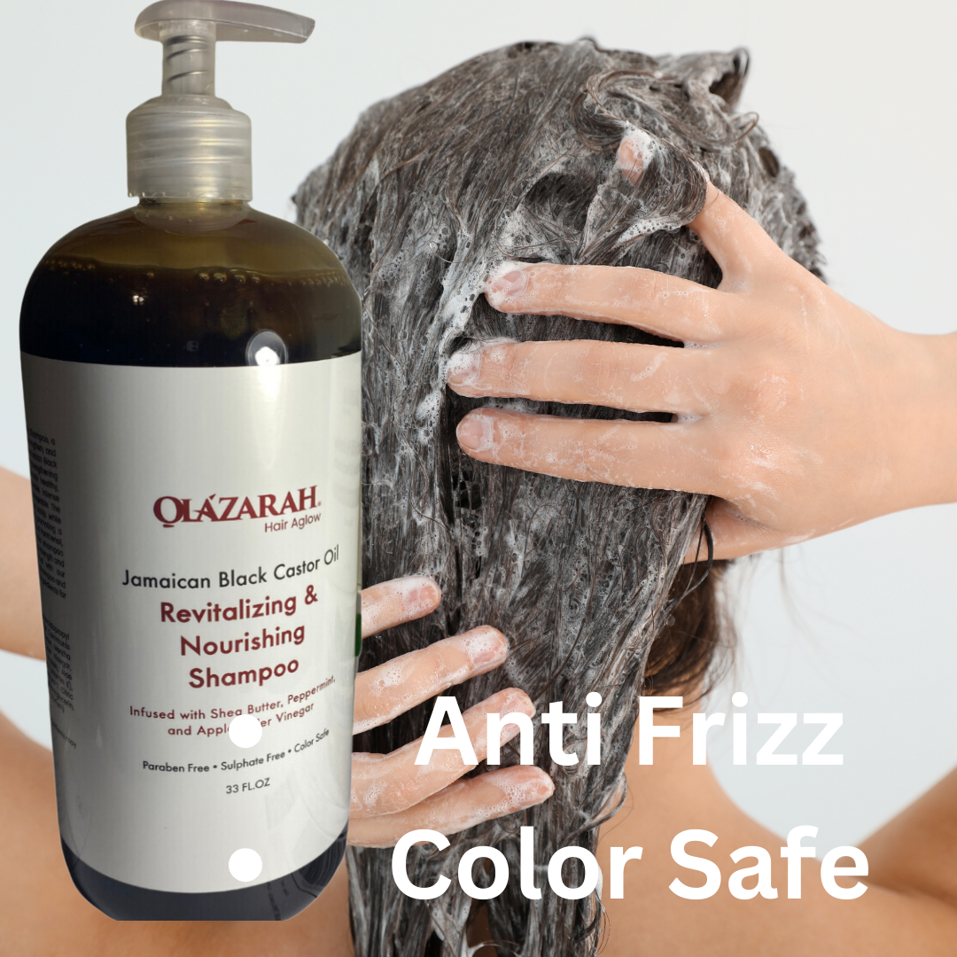 Jamaican Black Castor Oil Shampoo - Nourish, Strengthen, and Refresh W/Shea Butter, 33 fl. oz