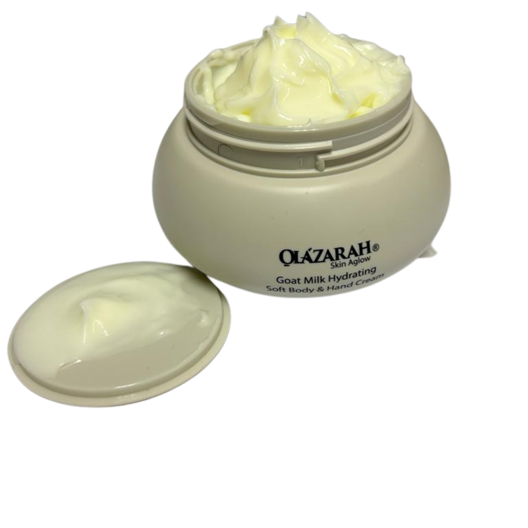 Goat Milk Hydrating Soft Body & Hand Cream (unscented), 3.8 oz