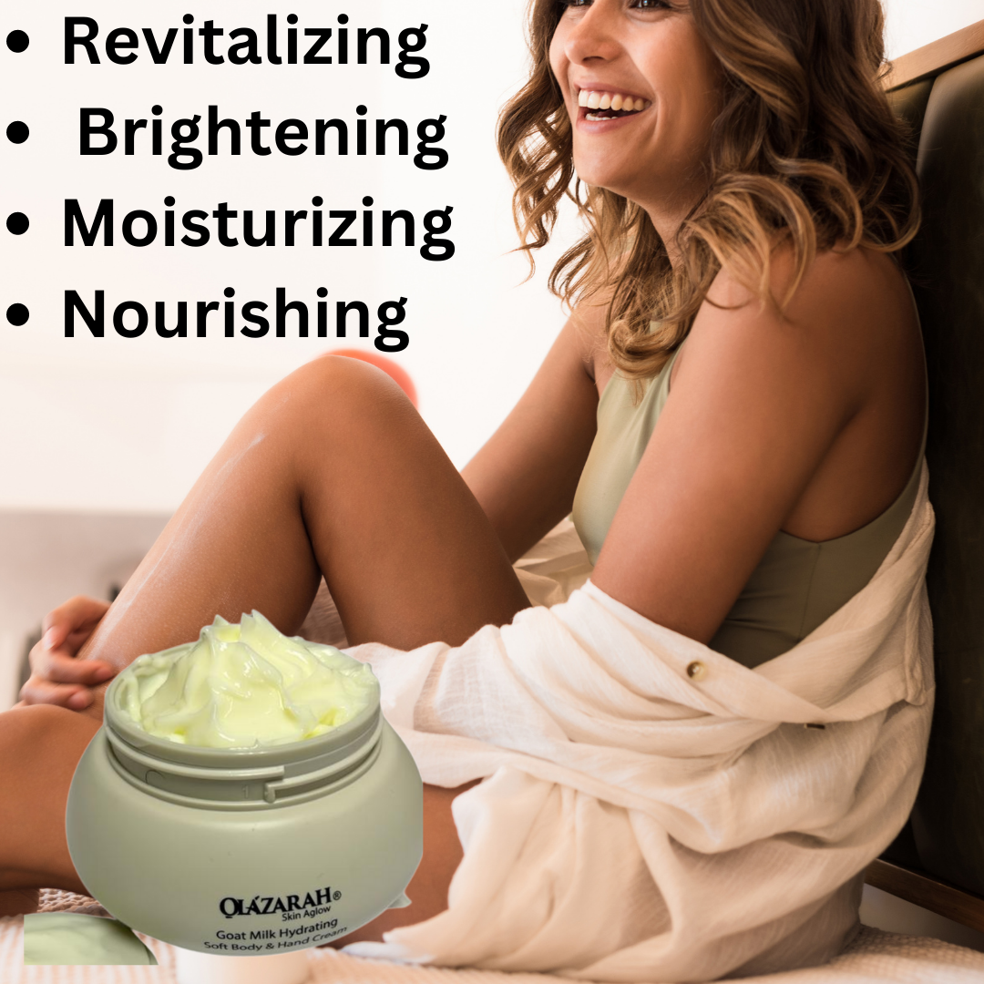Goat Milk Hydrating Soft Body & Hand Cream (unscented), 3.8 oz