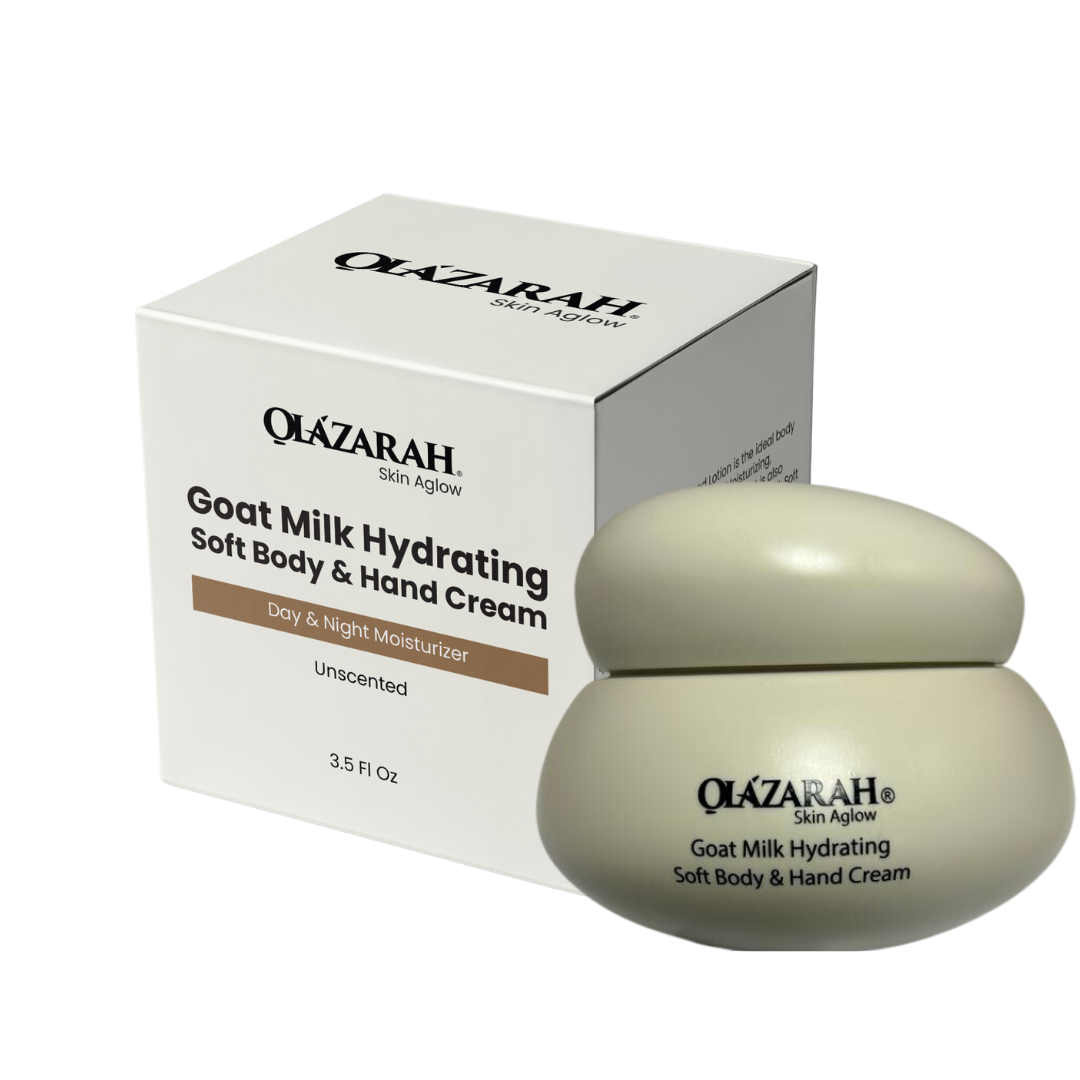 Goat Milk Hydrating Soft Body & Hand Cream (unscented), 3.8 oz