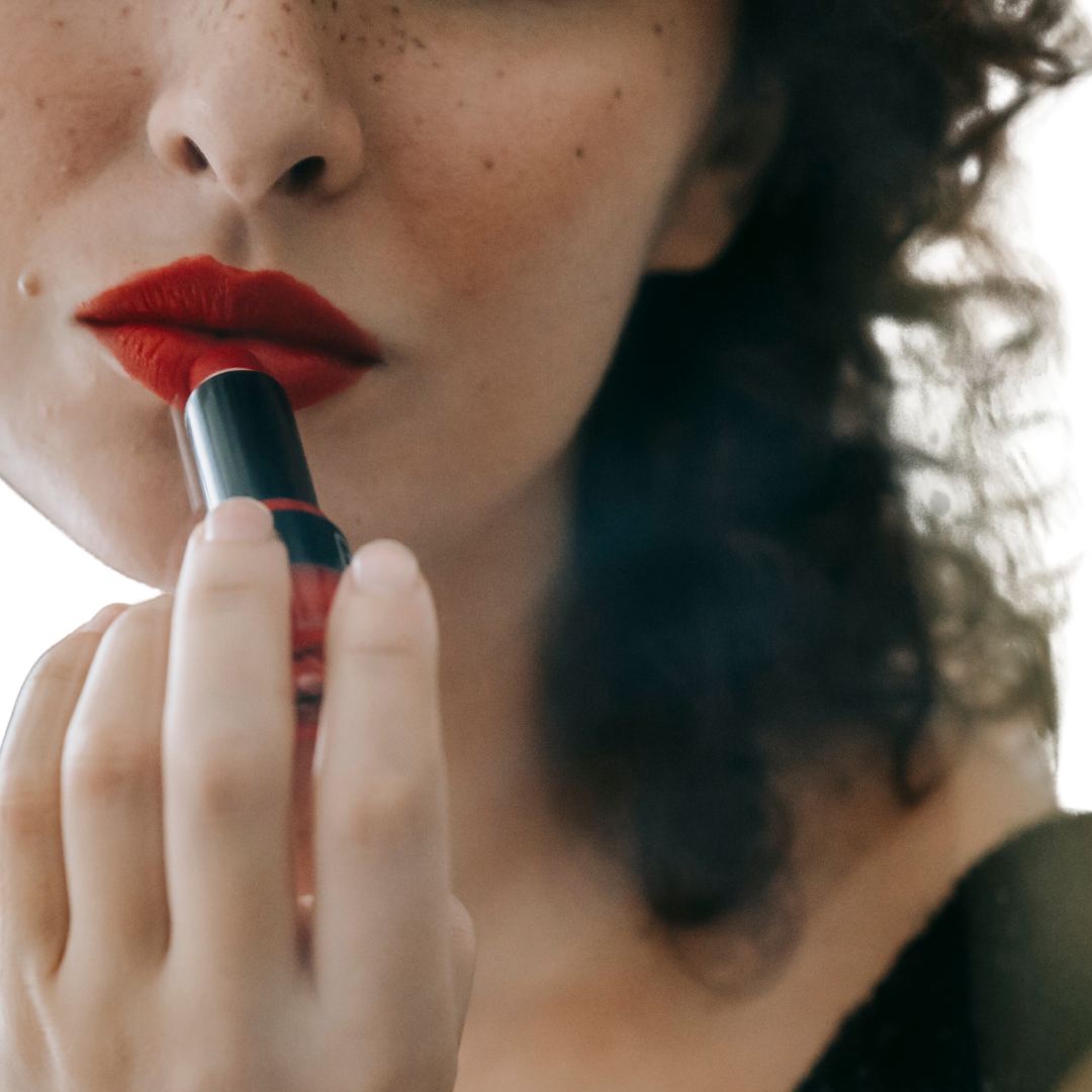 Lip Matte Cream long lasting waterproof moisturizer formula lipstick (Color #003: Black Tea Red Brown), 1 oz