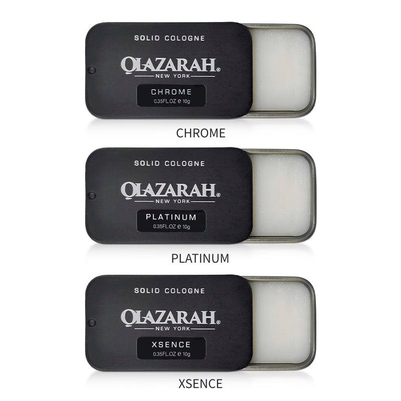 Solid Cologne Balm set, 3 oz ( 3 sets)