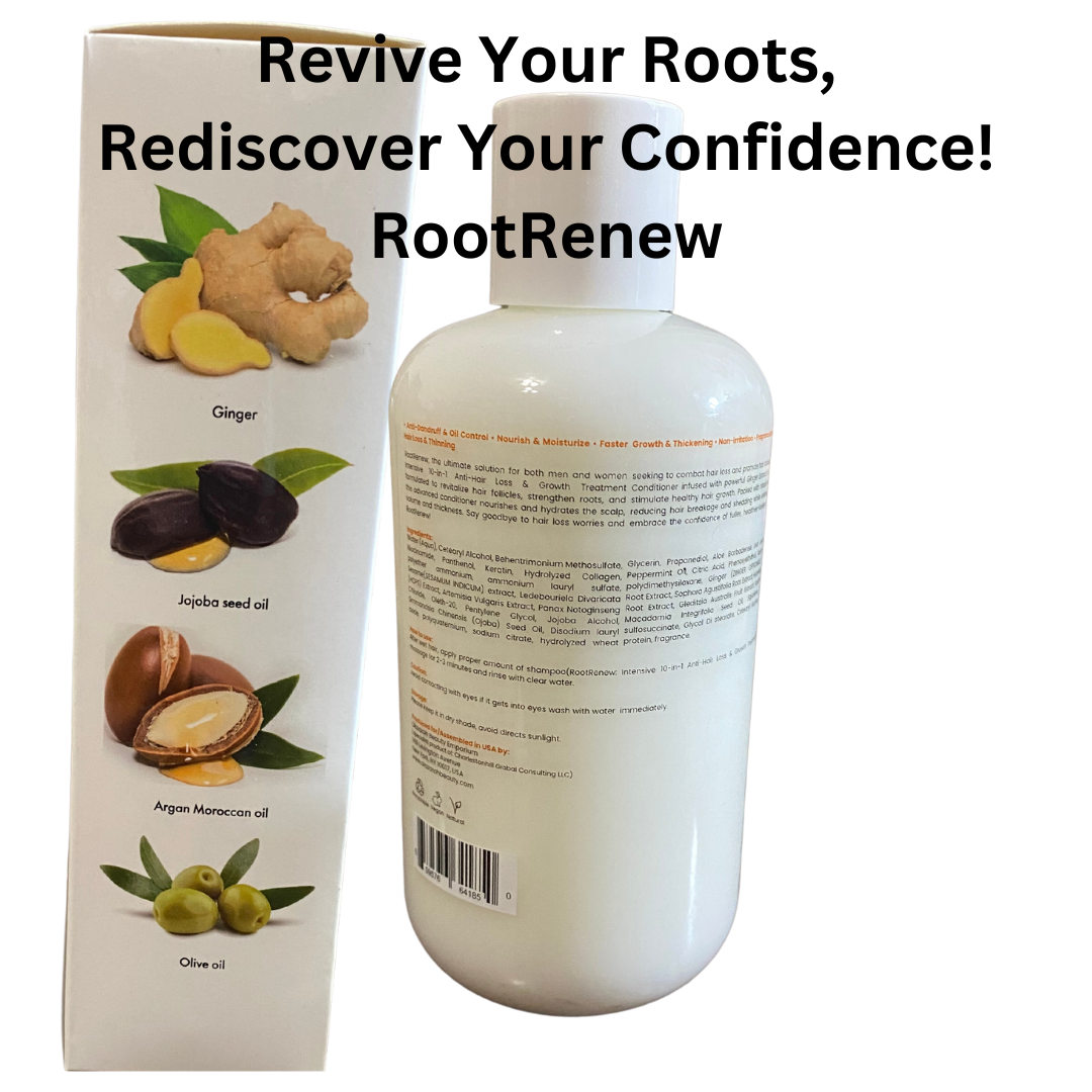 RootRenew Intensive 10-in-1 Anti Hair Loss & Growth Treatment Conditioner w/Ginger Extract , 8 fl. oz