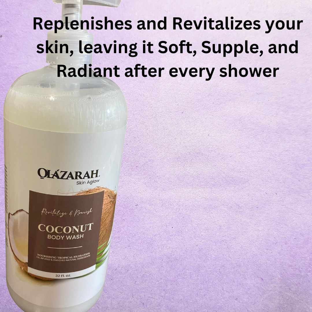 Coconut Revitalize & Nourish Body Wash, Infused w/Coconut Oil, 32 fl. oz