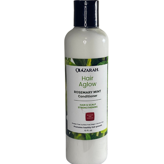 Rosemary Mint Conditioner for Hair & Scalp – Strengthening Formula Enriched with Vitamin E, 10 fl. oz