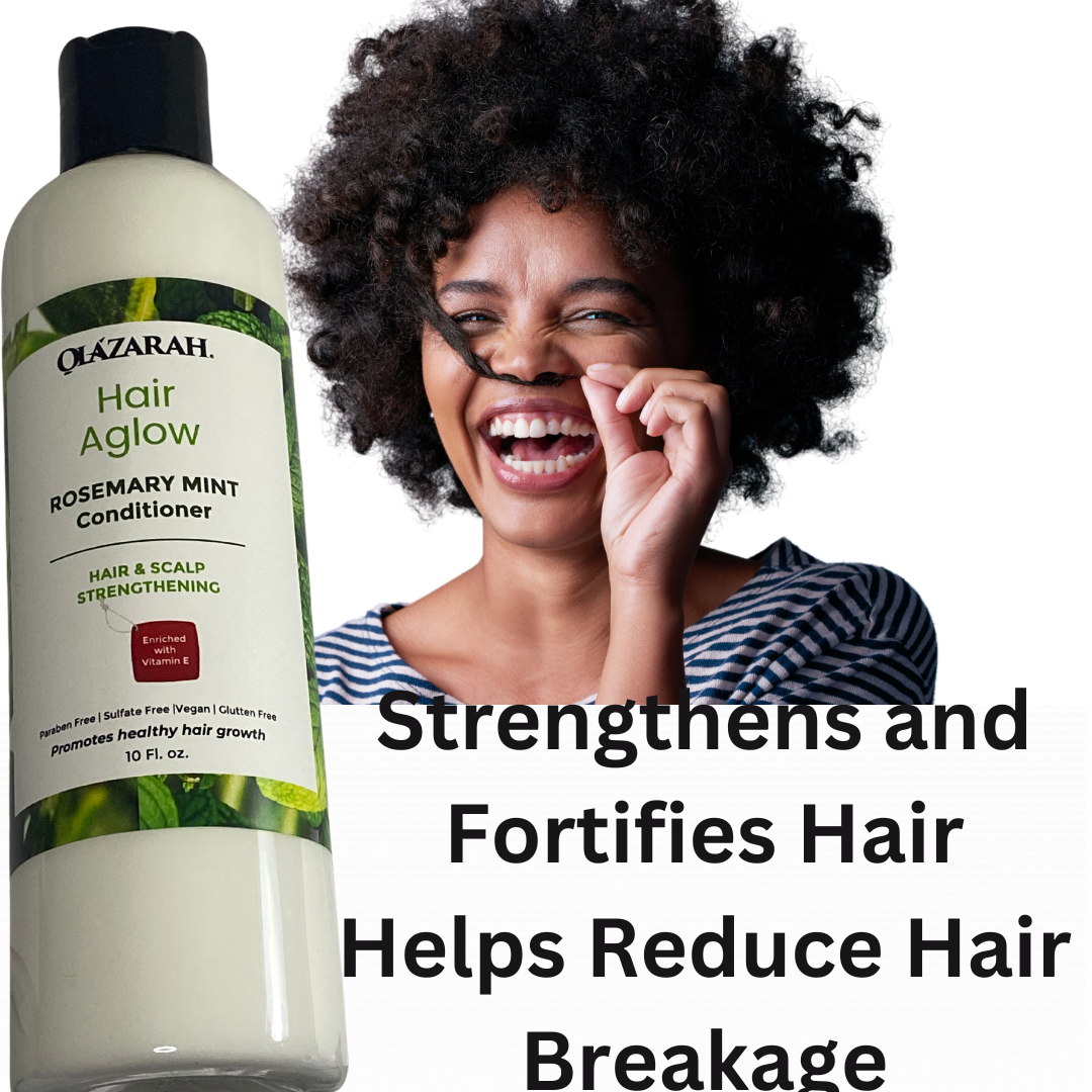 Rosemary Mint Conditioner for Hair & Scalp – Strengthening Formula Enriched with Vitamin E, 10 fl. oz