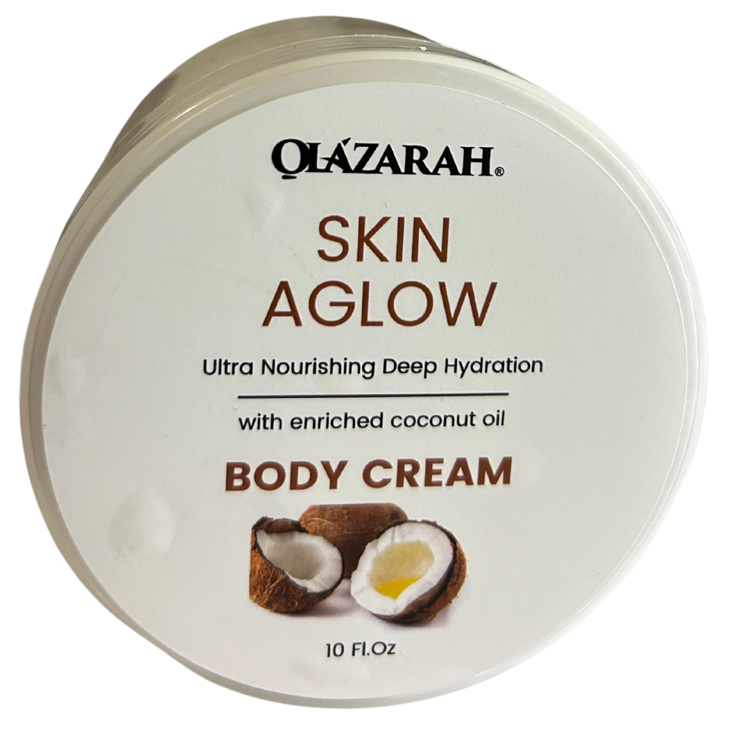 Coconut Body Cream w/Ultra Nourishing Deep Hydration for Lasting Moisture, Smoothness, Silky Soft Skin: Infused with Organic Coconut oil, (6 pcs, 10 Fl. oz. Each)