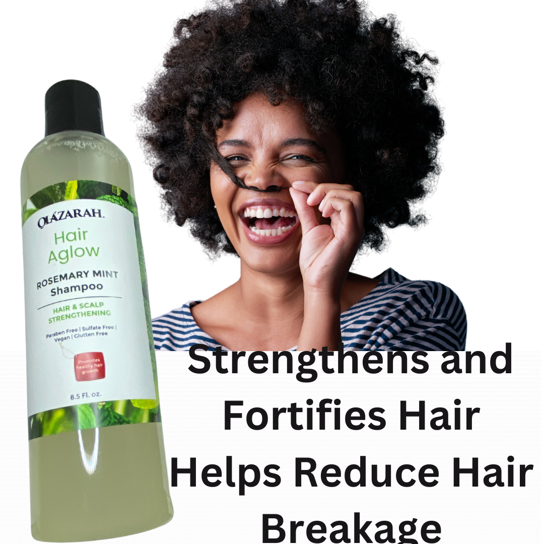 Herbal Rosemary Mint Shampoo – Deep Cleansing & Scalp Strengthening Formula, 10 fl. oz