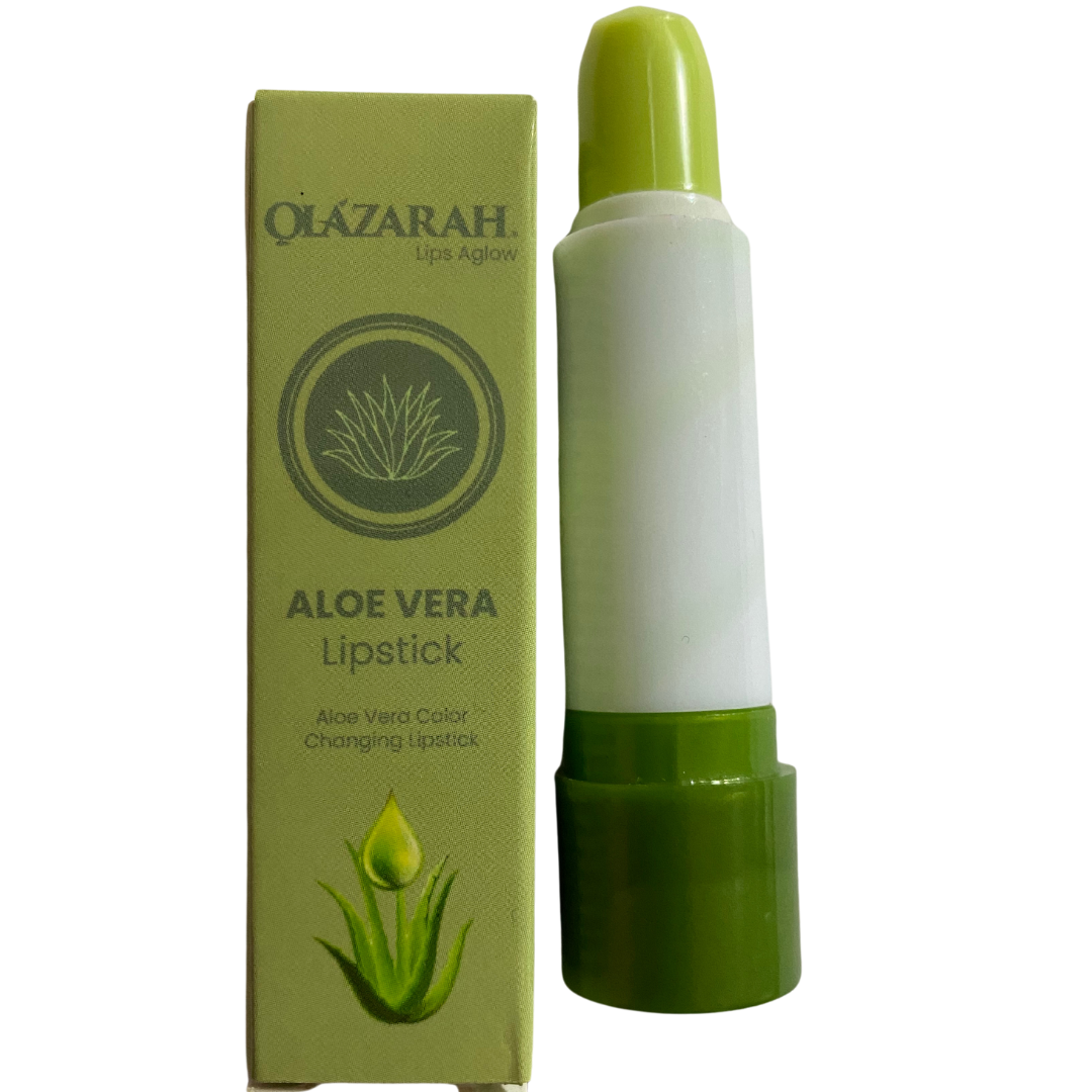 Aloe Vera Lipstick | Anti-drying, Repairing, Color Changeable Lipstick (2 PCS), 2 oz