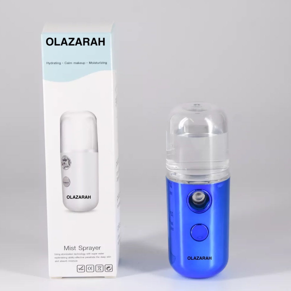 Portable Mist Sprayer/Steamer Mini 30ML for Face Skin, (6 pcs, 1 oz Each)